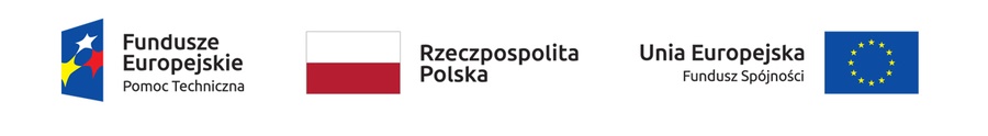 logotypy - Fundusze Europejskie Pomoc Techniczna, Rzeczpospolita Polska, Unia Europejska Fundusz Spójności
