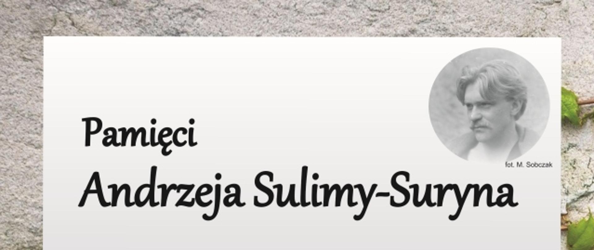 Pamięci Andrzeja Sulimy-Suryna