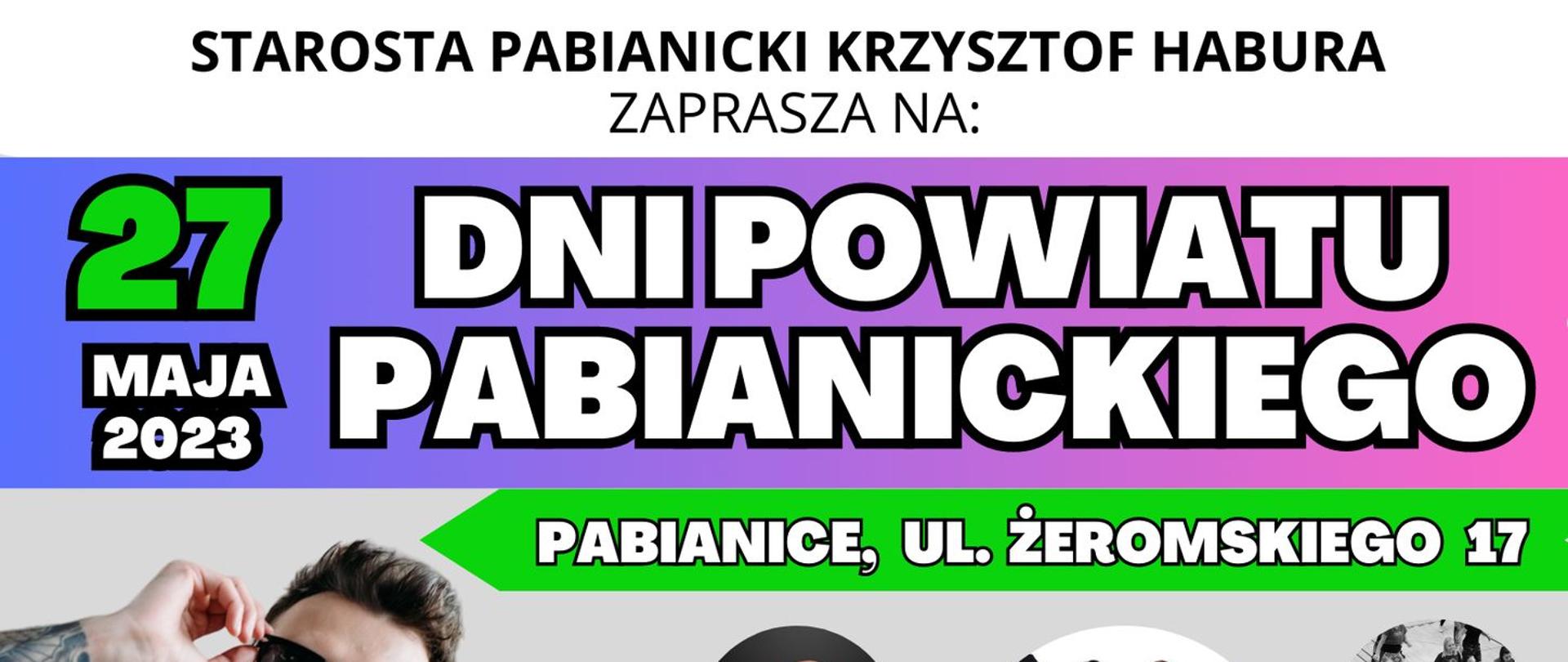Plakat Dni Powiatu Pabianickiego