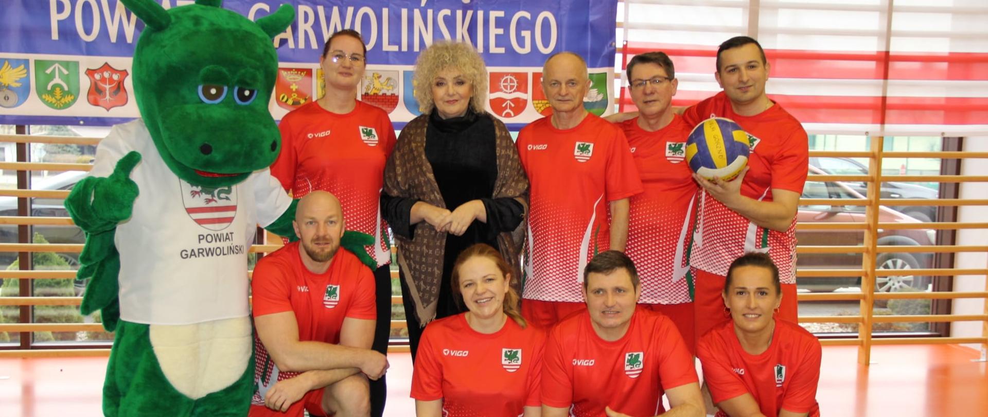 XX Samorządowy Turniej Piłki Siatkowej Samorządowców z Powiatu Garwolińskiego - drużyna Powiat Garwoliński
