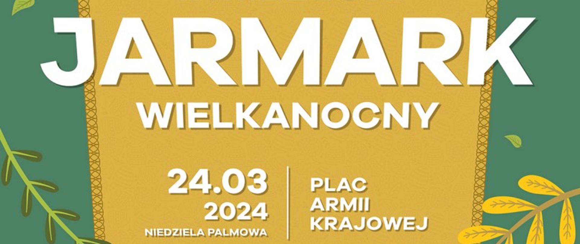 Plakat II Mielecki Jarmark Wielkanocny.