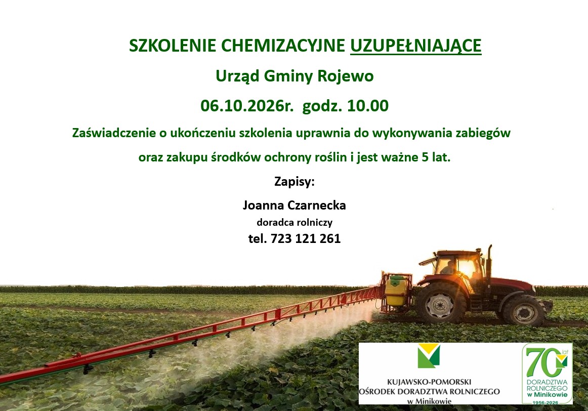 Szkolenie zmiana terminu 