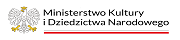 Obraz przedstawia logo Ministerstwa Kultury i Dziedzictwa Narodowego