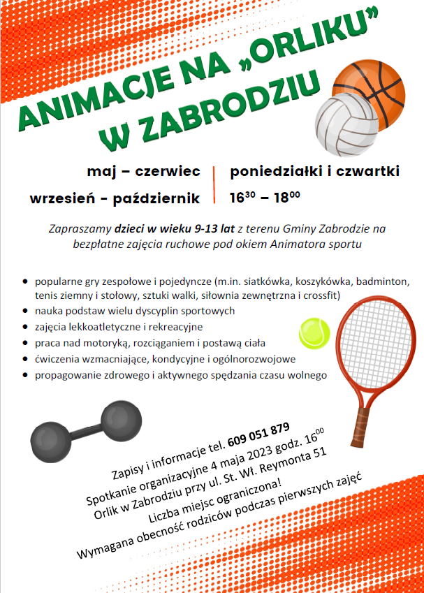 Animace na Orliku w Zabrodziu