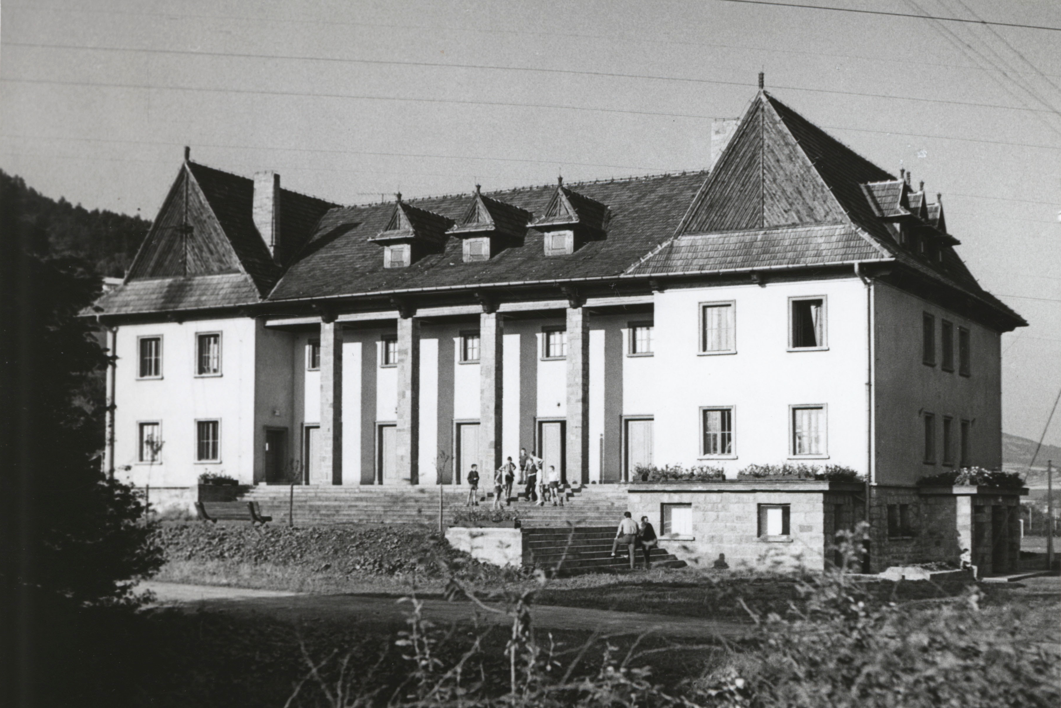 Widok na Dom Kultury, lata 60., fot. Henryk Hermanowicz