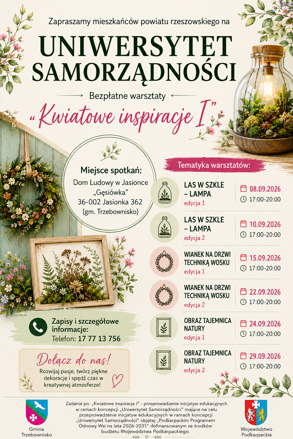 Plakat Kwiatowe inspiracje I