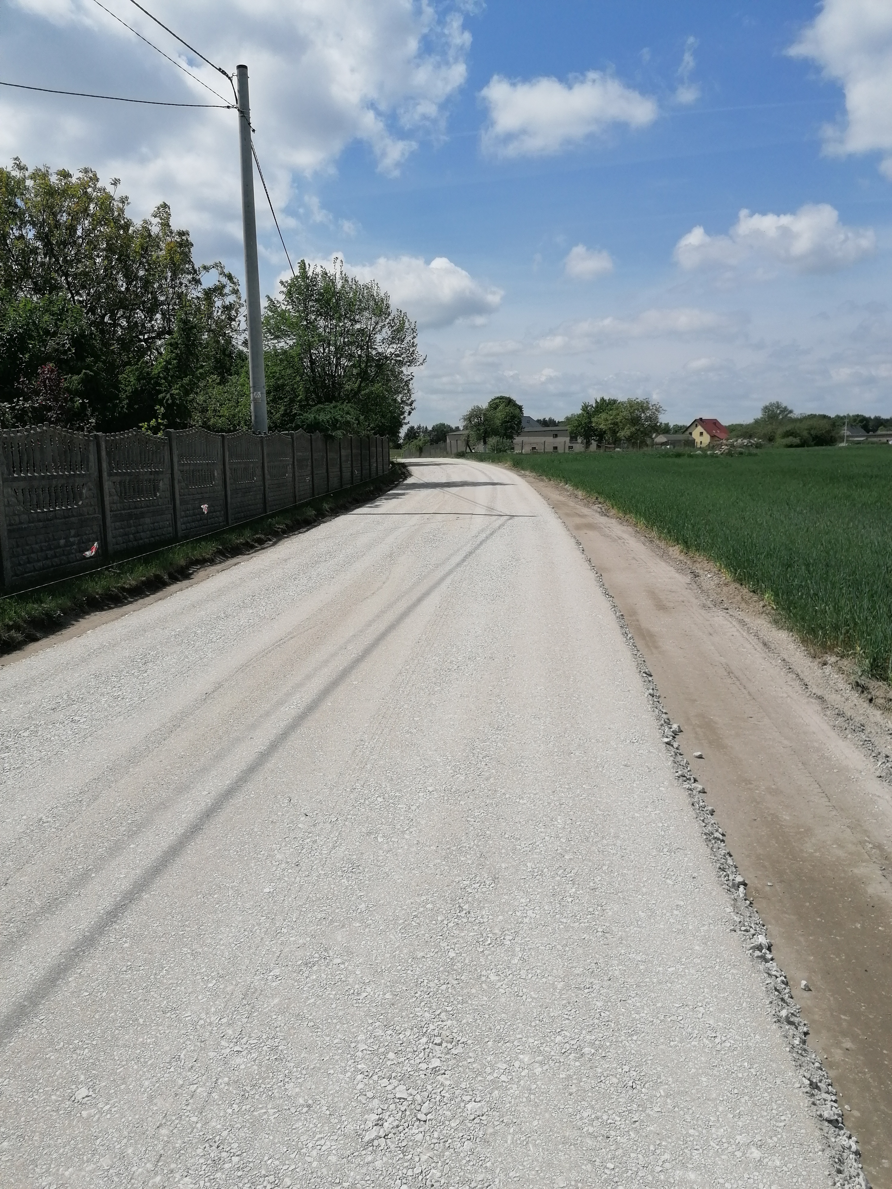 Przebudowa drogi gminnej nr 130416C w Wybranowie, Gmina Janowiec Wielkopolski w km 0+000,00+0+658,00