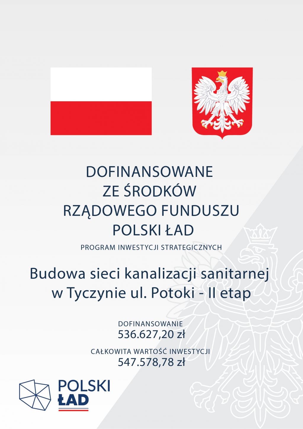 Informacja na TEMAT DOKONANEJ INWESTYHCJI NA ul. Potoki
