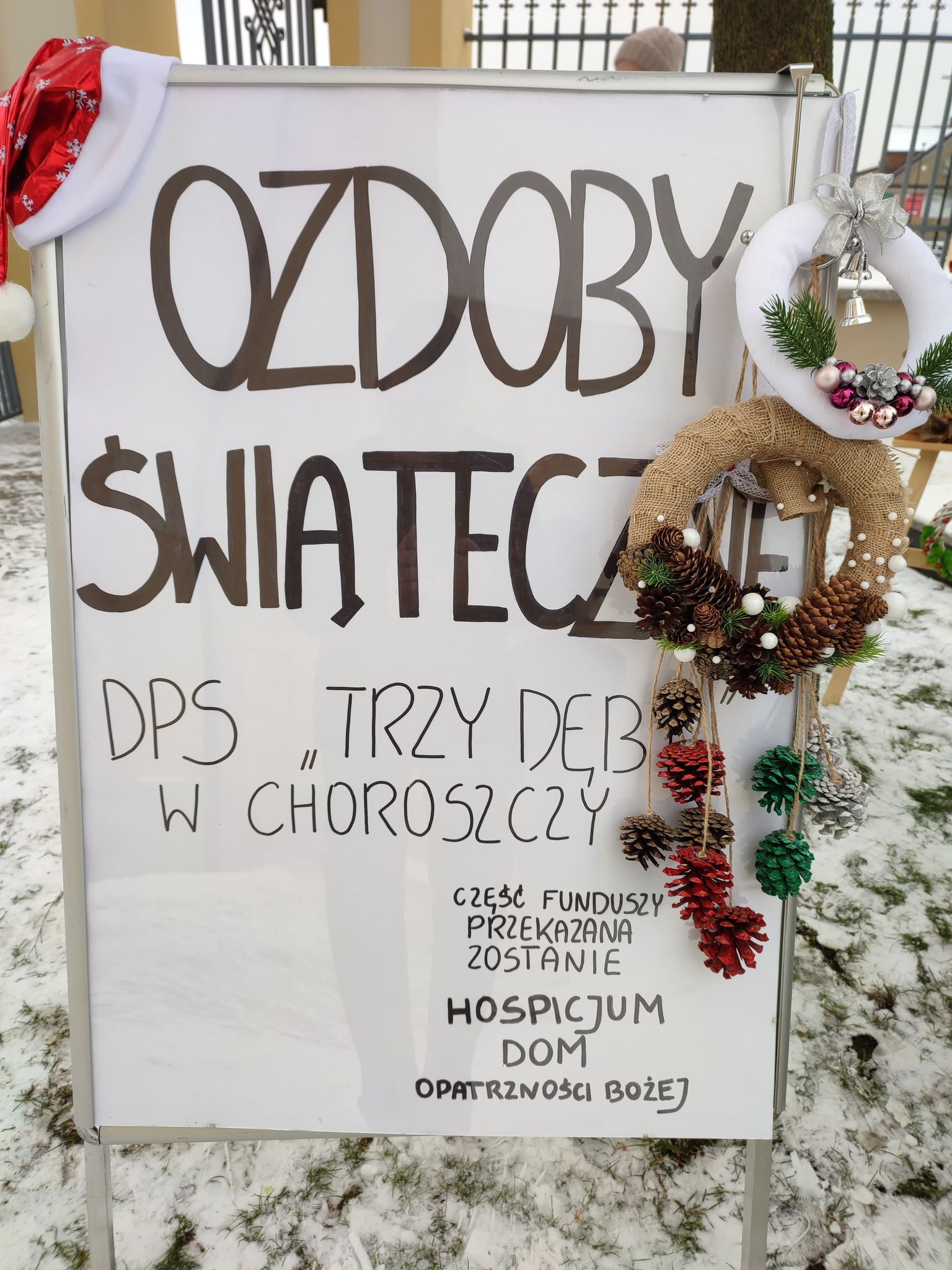 Kiermasz ozdób świątecznych w Choroszczy - część dochodu na rzecz nieuleczalnie chorych
