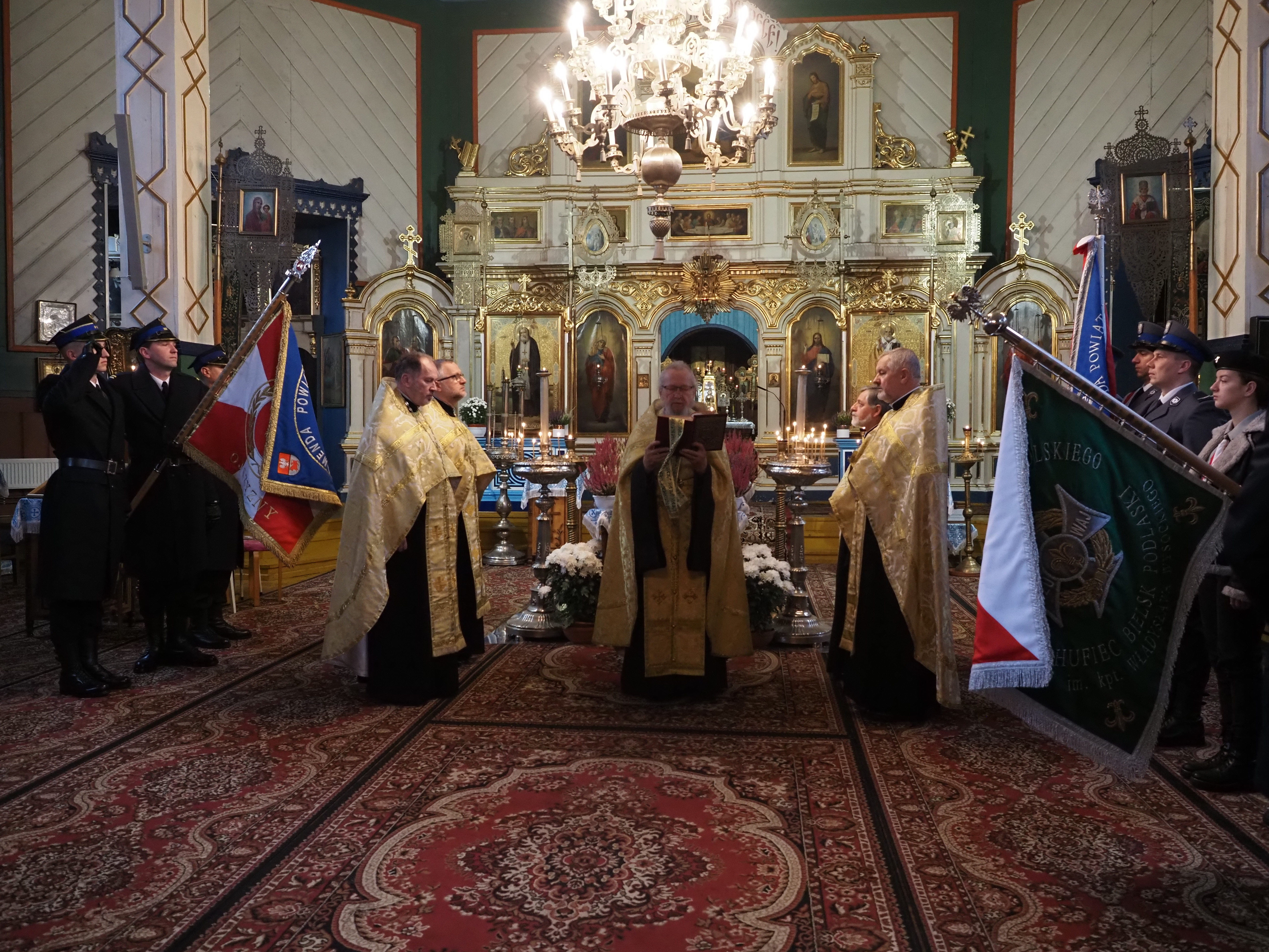 Nabożeństwo w intencji Ojczyzny w cerkwi św. Archanioła Michała w Bielsku Podlaskim