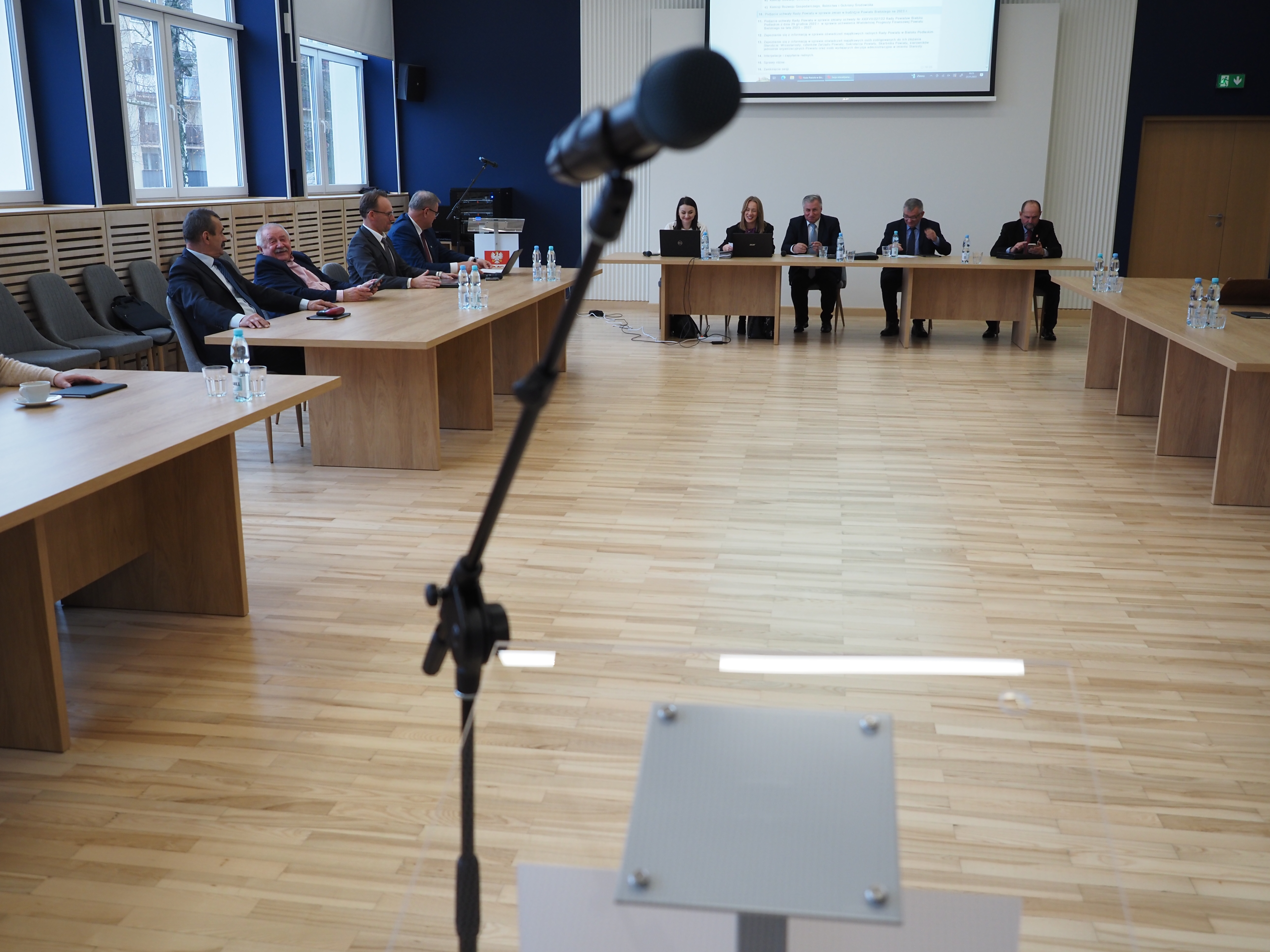 Obrady 43. sesji Rady Powiatu w Bielsku Podlaskim