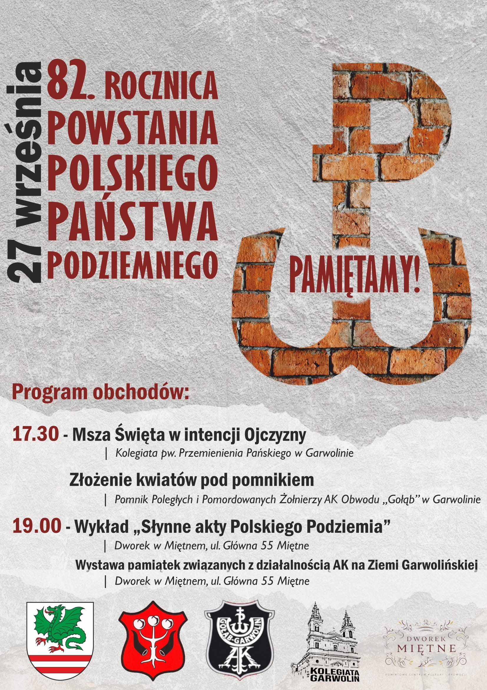 Polskie Państwo Podziemne - plakat 