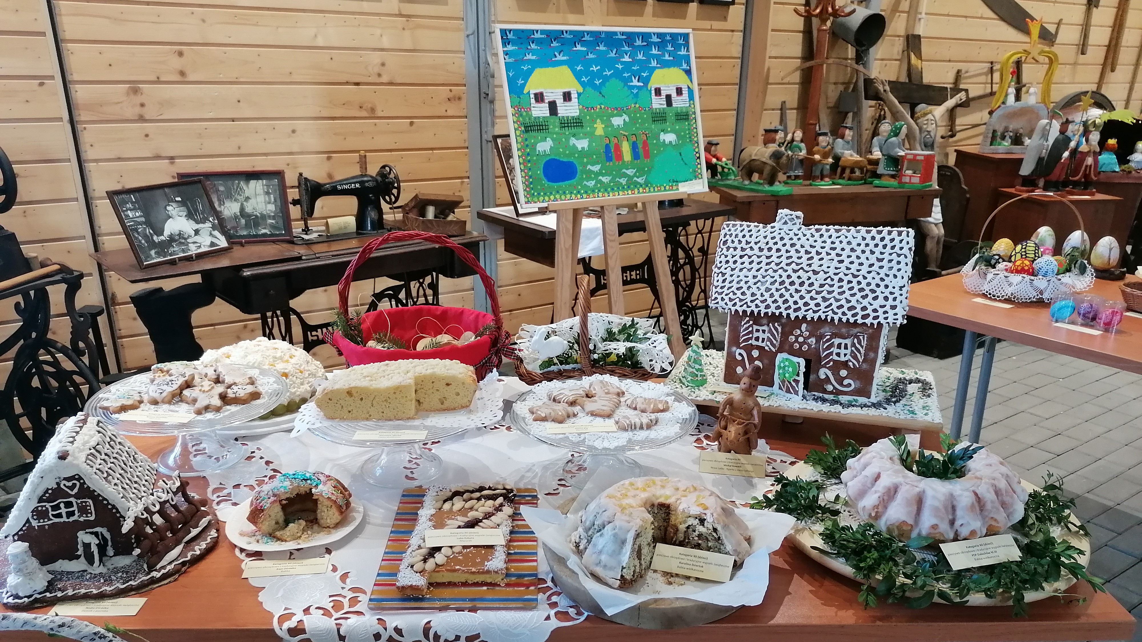 Wystawa pokonkursowa XXXI Konkursu Plastyki Obrzędowej w Rudnikach – tradycyjne wypieki świąteczne