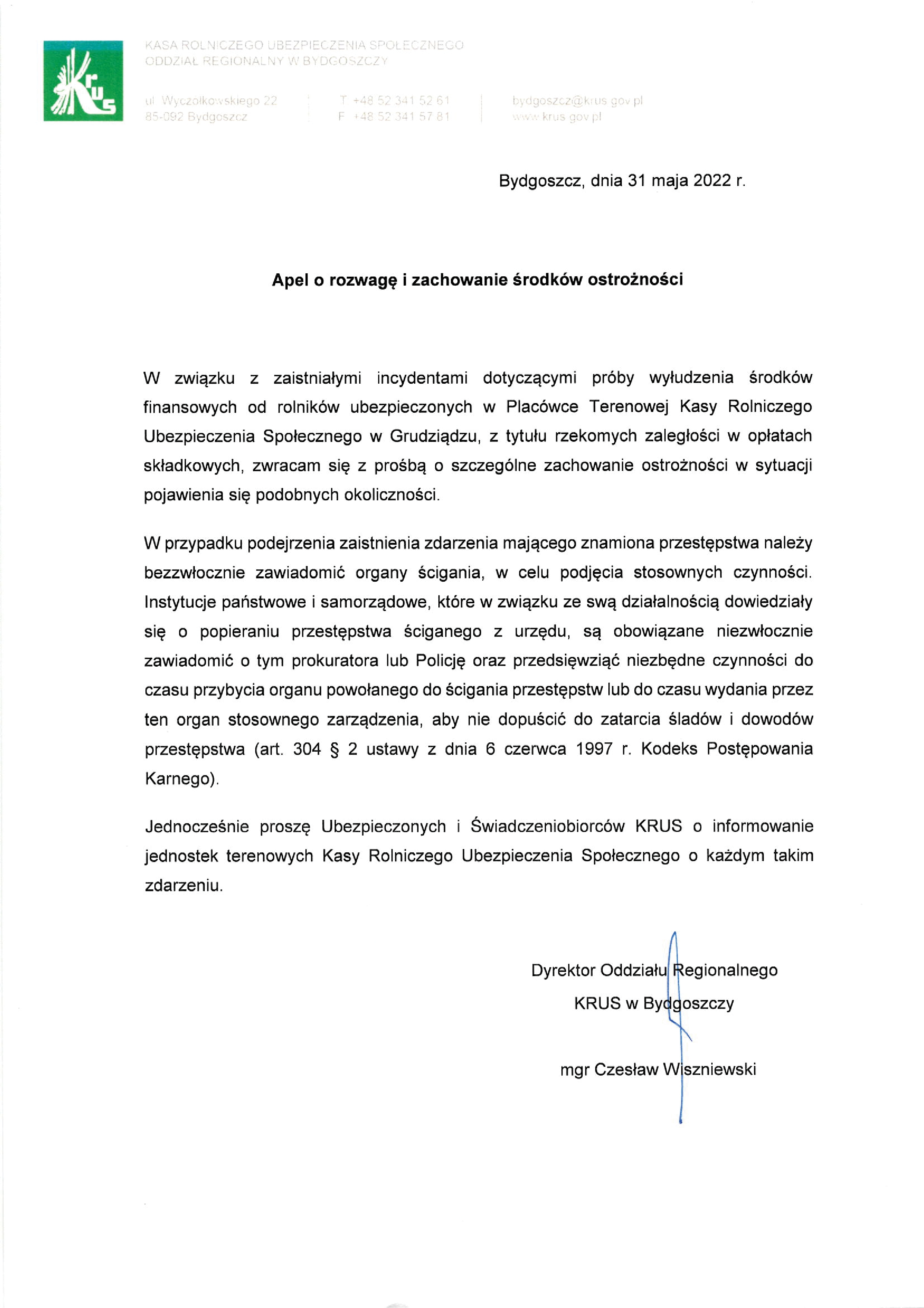 informacja KRUS