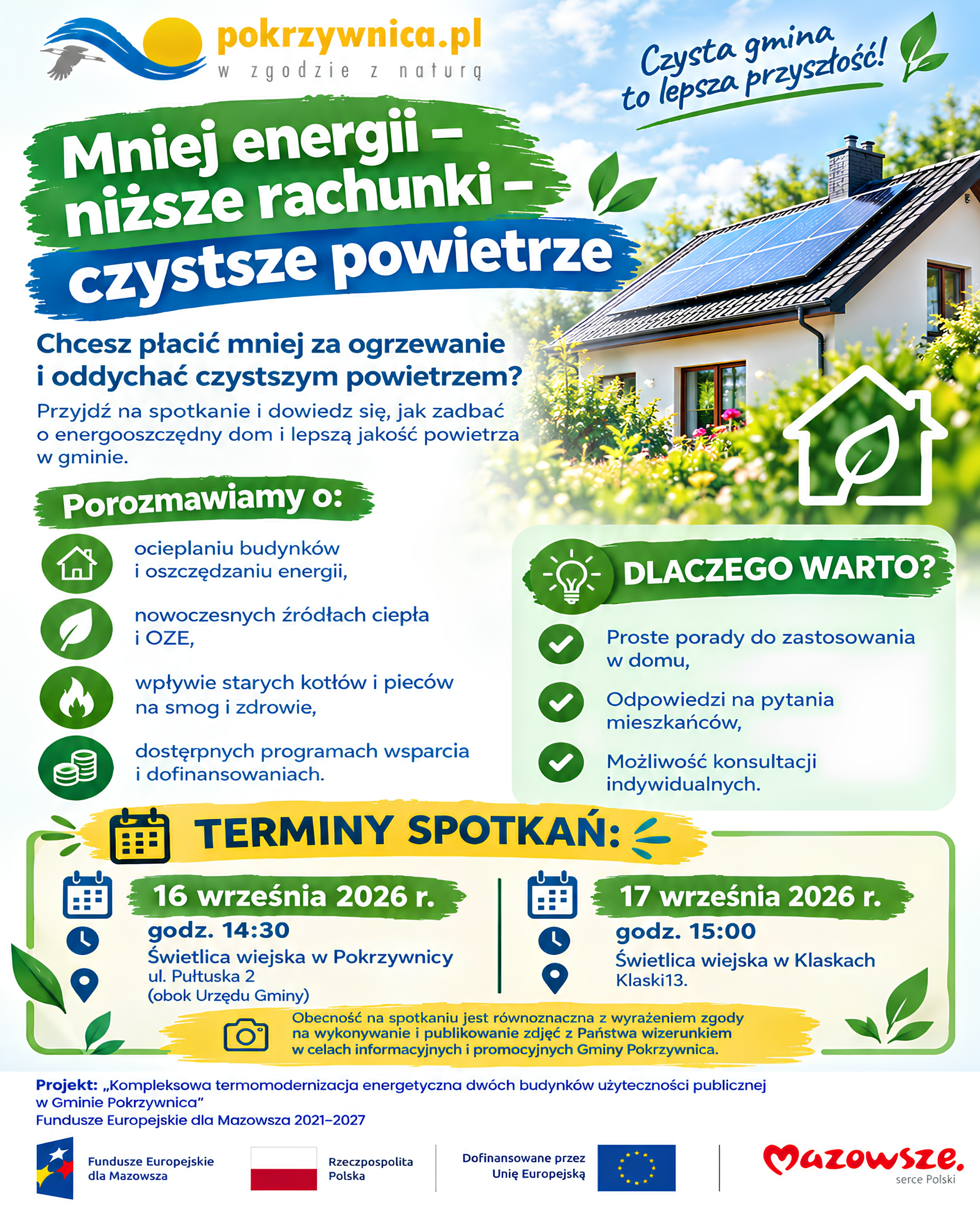 Chcesz płacić mniej za ogrzewanie i zadbać o czystsze powietrze