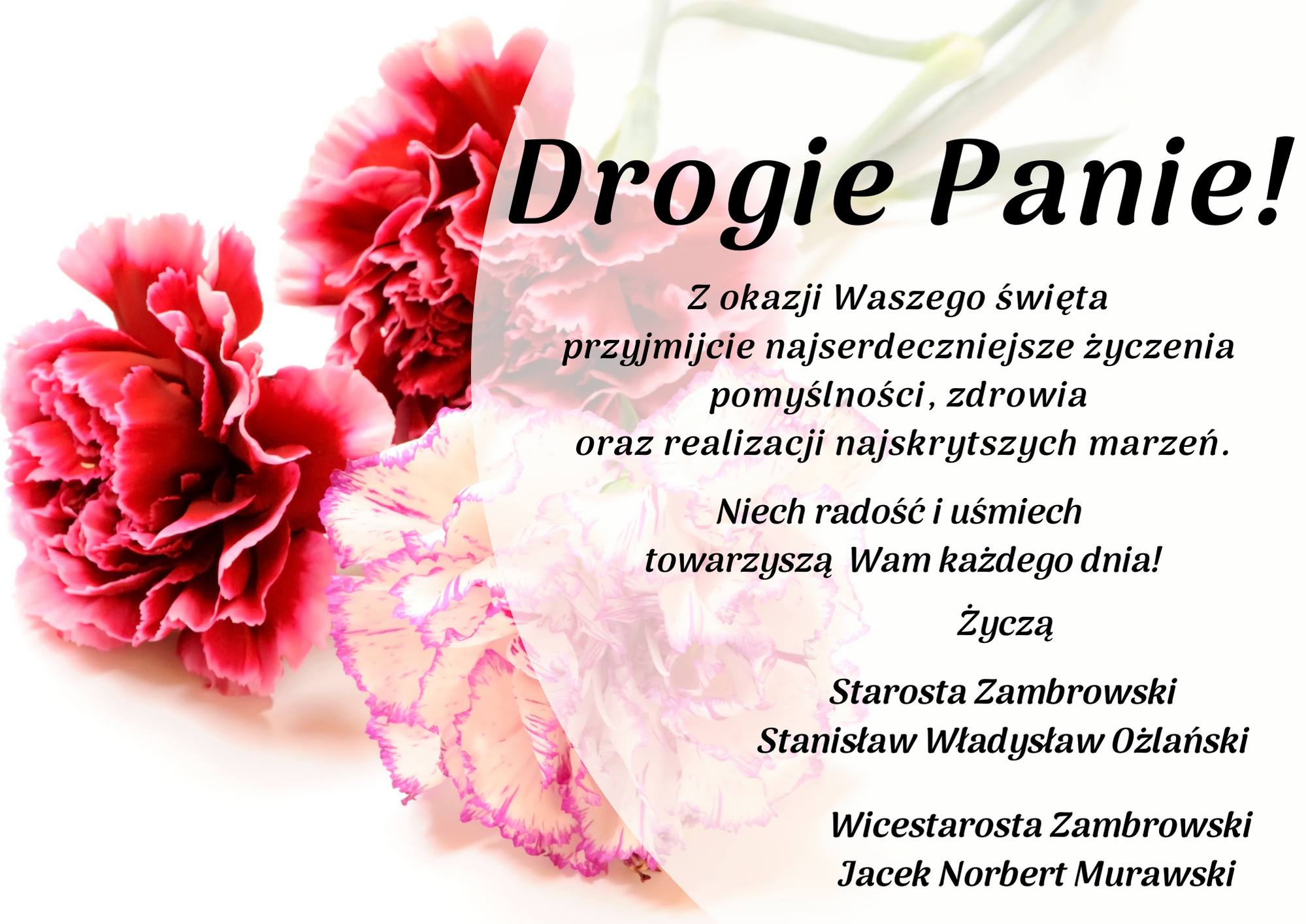 Życzenia z okazji Dnia Kobiet