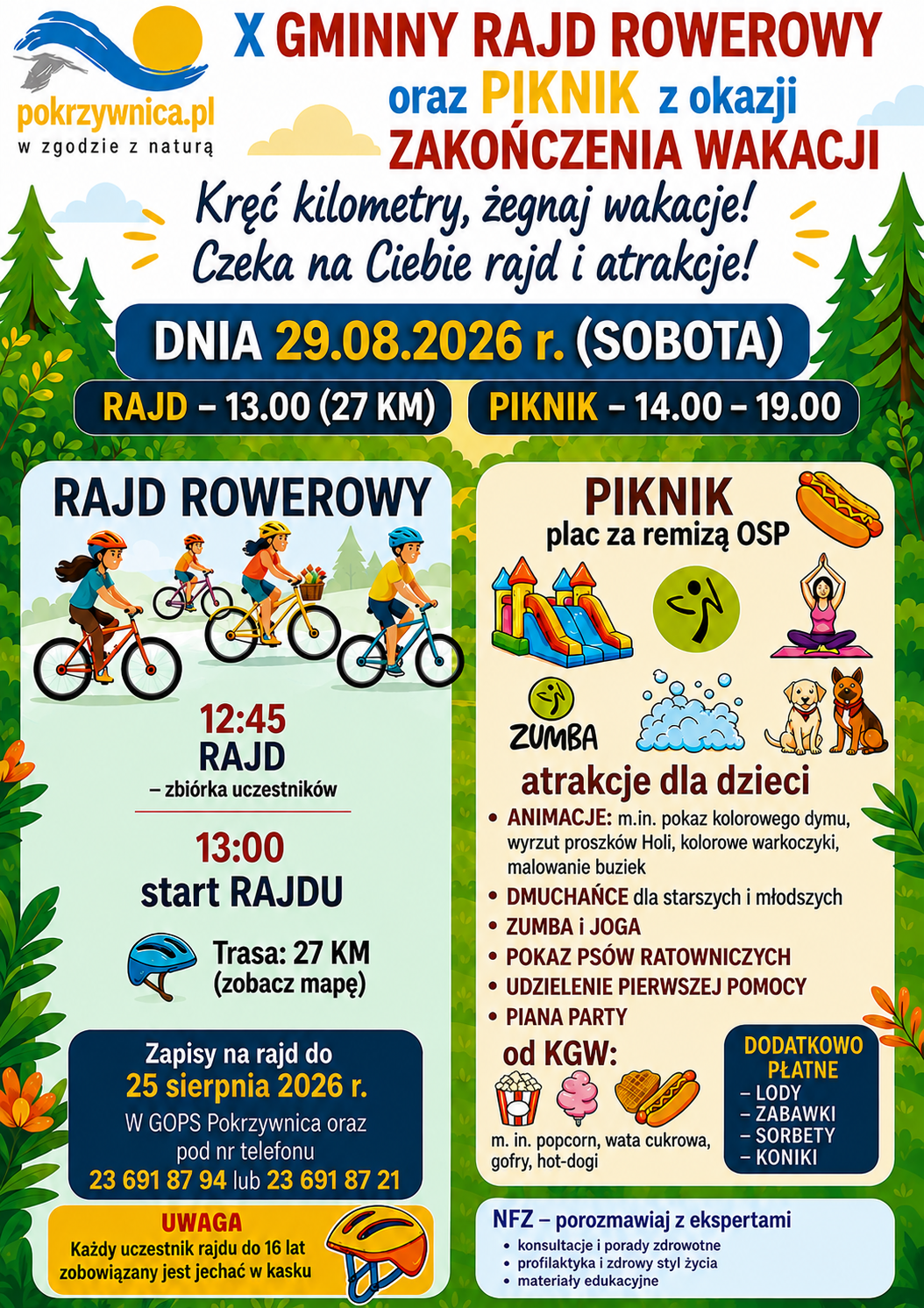 X Gminny Rajd Rowerowy