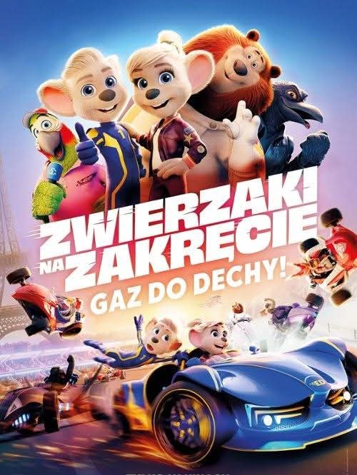 Dwie myszy w ubraniach, miś, papuga