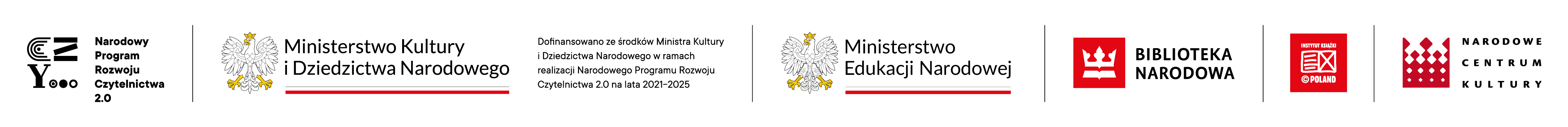 Narodowy Program Rozwoju Czytelnictwa - Ministerstwo Kultury i Dziedzictwa Narodowego - Ministerstwo Edukacji Narodowej - Biblioteka Narodowa - Instytut Książki - Narodowe Centrum Kultury