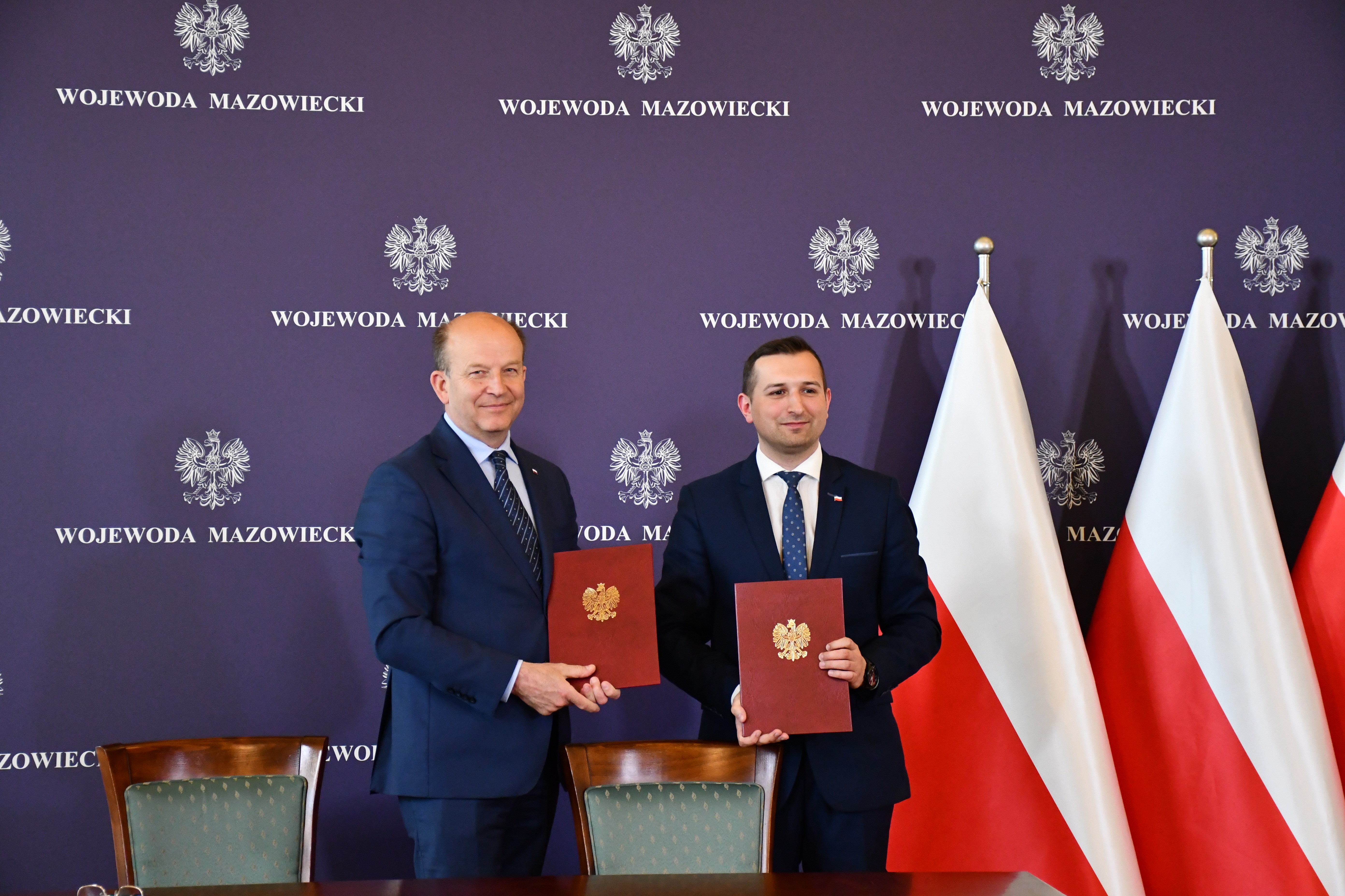 Podpisanie umowy w Mazowieckim Urzędzie Wojewódzkim w Warszawie