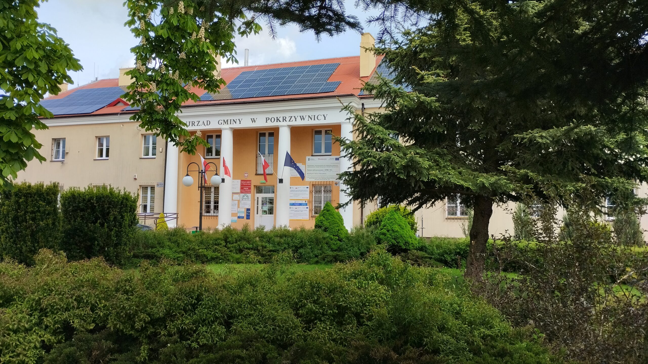 Siedziba Urzędu Gminy Pokrzywnica.