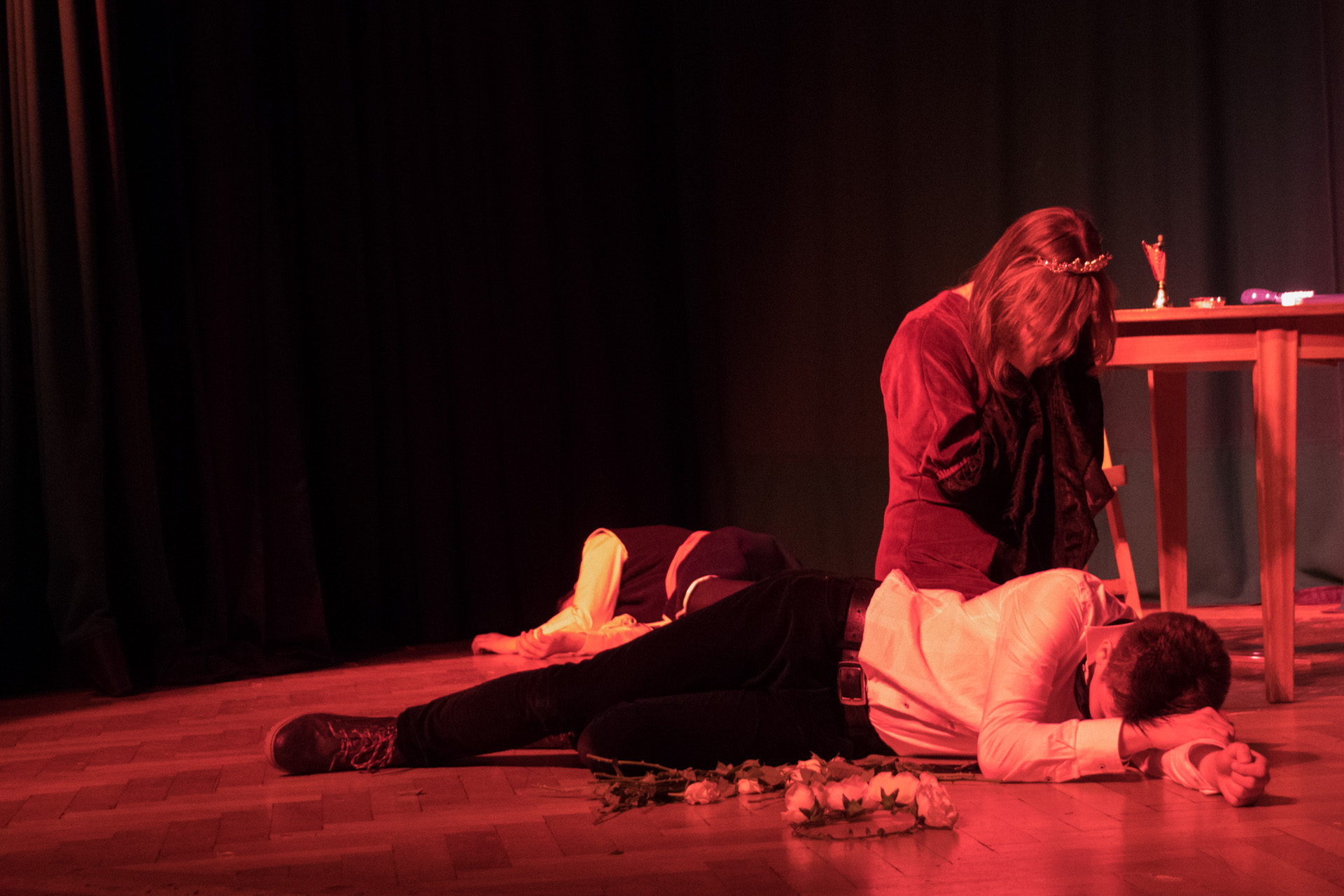 XXI Szkolne Konfrontacje Teatralne – spektakl „Hamlet, jak było naprawdę?” - Brygada RR (klasa I c)