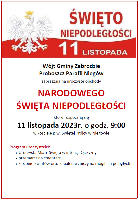 Obchody Narodowego Święta Niepodległości
