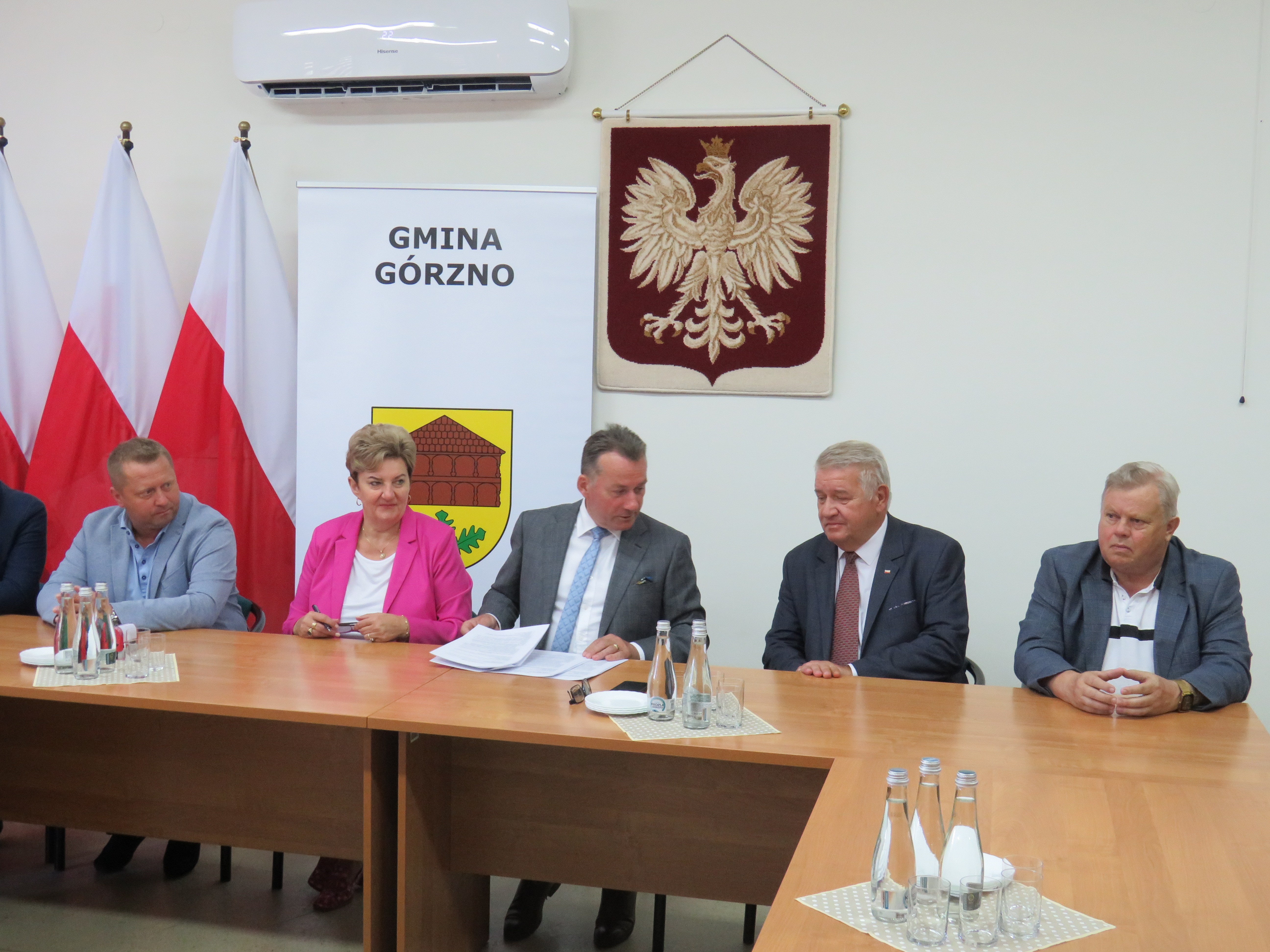 Podpisanie umowy na rozbudowę Przedszkola w Górznie