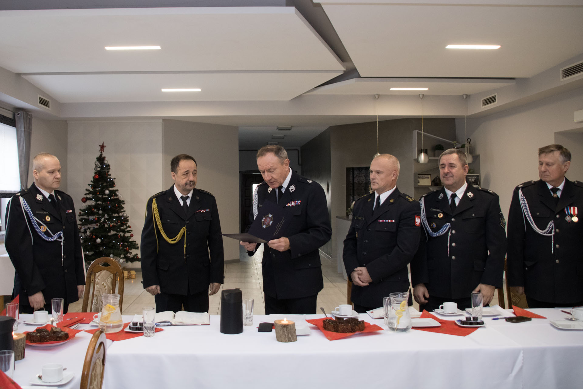 Posiedzenie Zarządu Oddziału Powiatowego Związku Ochotniczych Straży Pożarnych RP w Oleśnie.