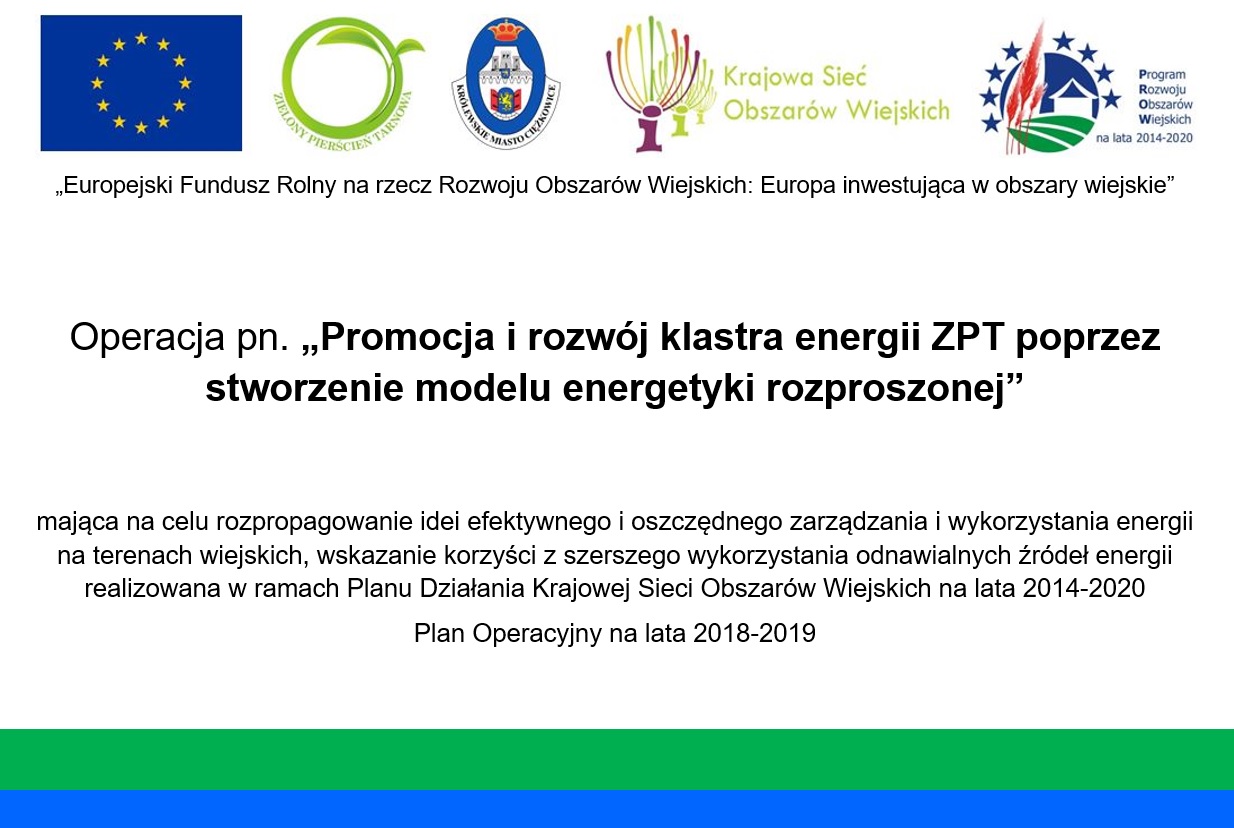Promocja klastra energetyki rozproszonej