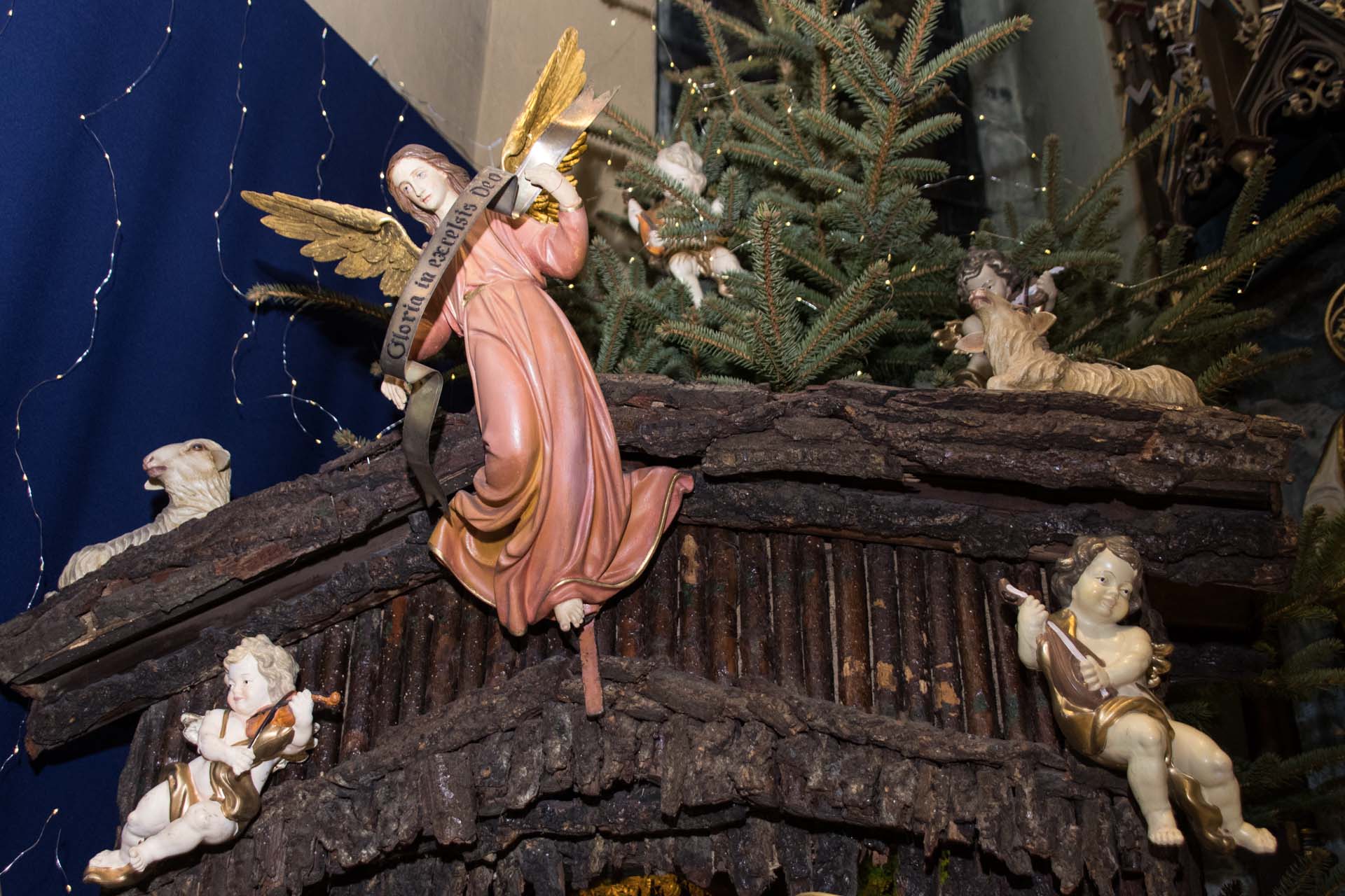Najstarsza oleska szopka bożonarodzeniowa w kaplicy świętego Franciszka