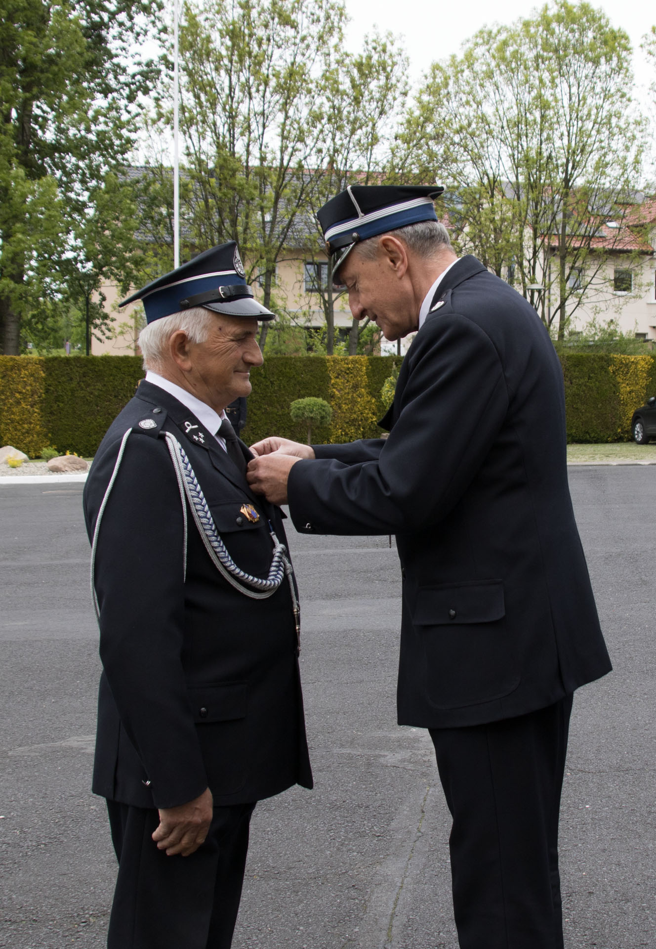 Powiatowe obchody Dnia Strażaka - Honorowy Medal im. Hellmanna otrzymał dh Zygmunt Łyko z OSP Wysoka