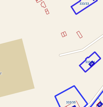 wykaz nieruchomości przeznaczonych do dzierżawy- dz. nr 333-113 obręb Międzylesie i Ołobok