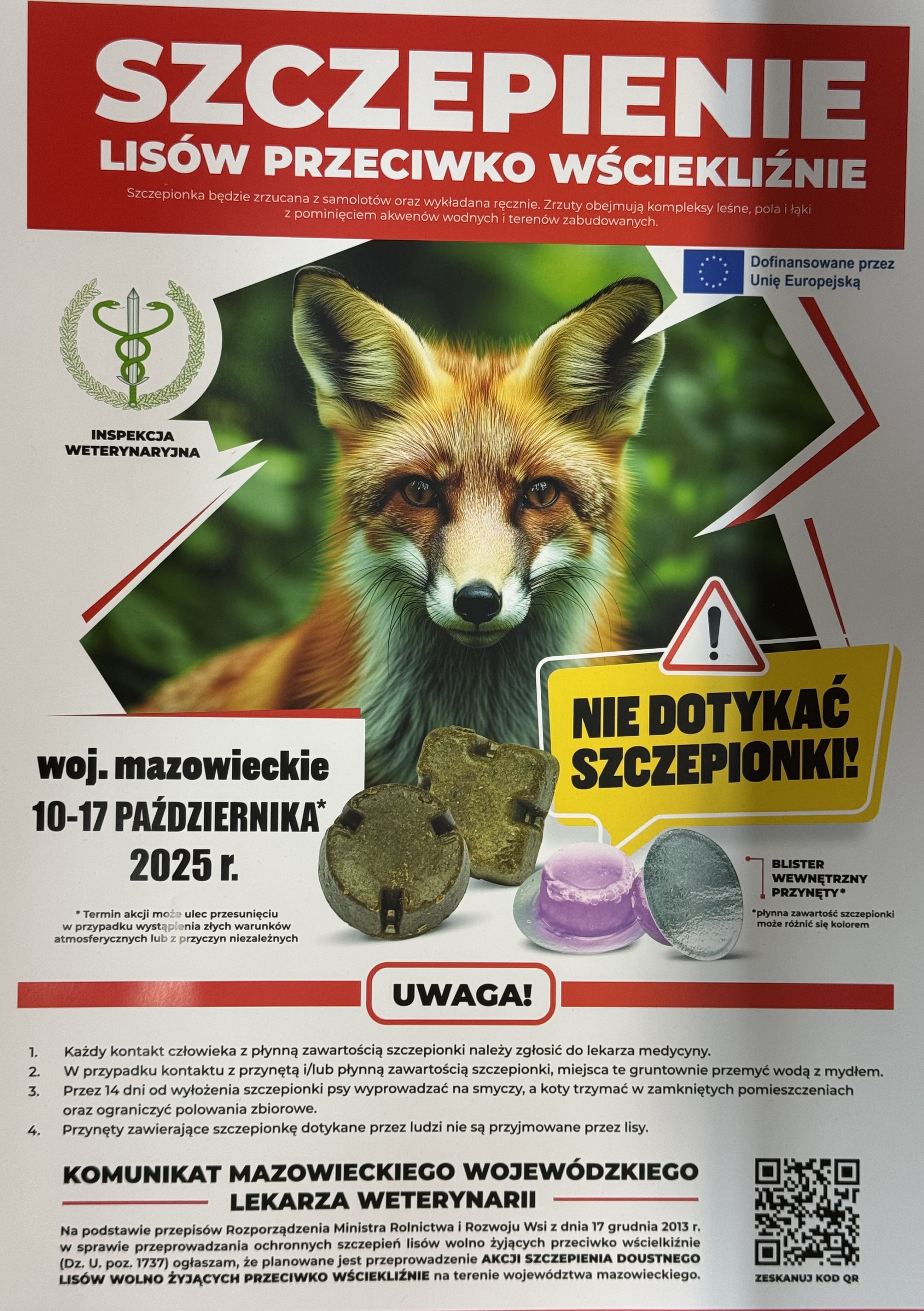 szczepienie lisow