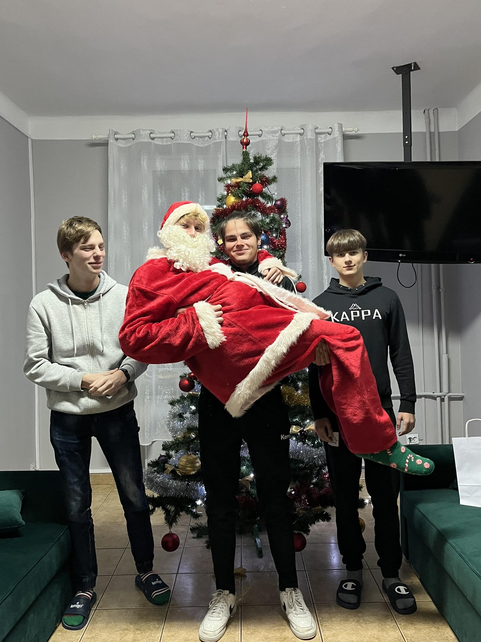 Trzech chłopców z Mikołajem