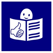 Logotyp przedstawiający książkę z uśmiechem - w tym miejscu znajduje się Tekst Łatwy do Czytania