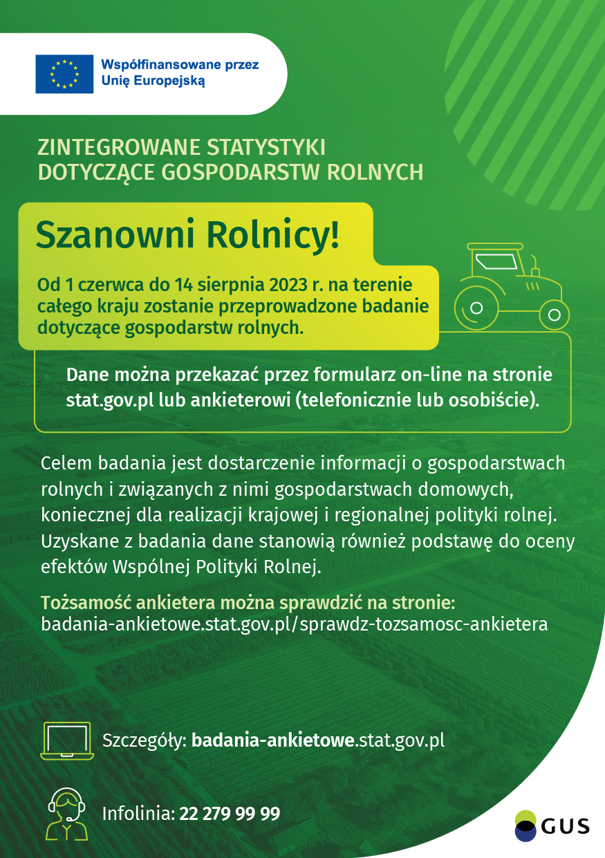 Zintegrowane statystyki dotyczące gospodarstw rolnych (R-SGR)