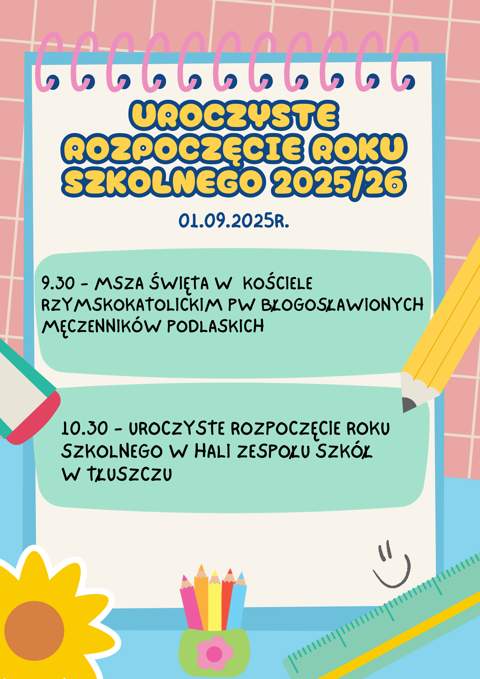 Rozpoczęcie roku szkolnego
