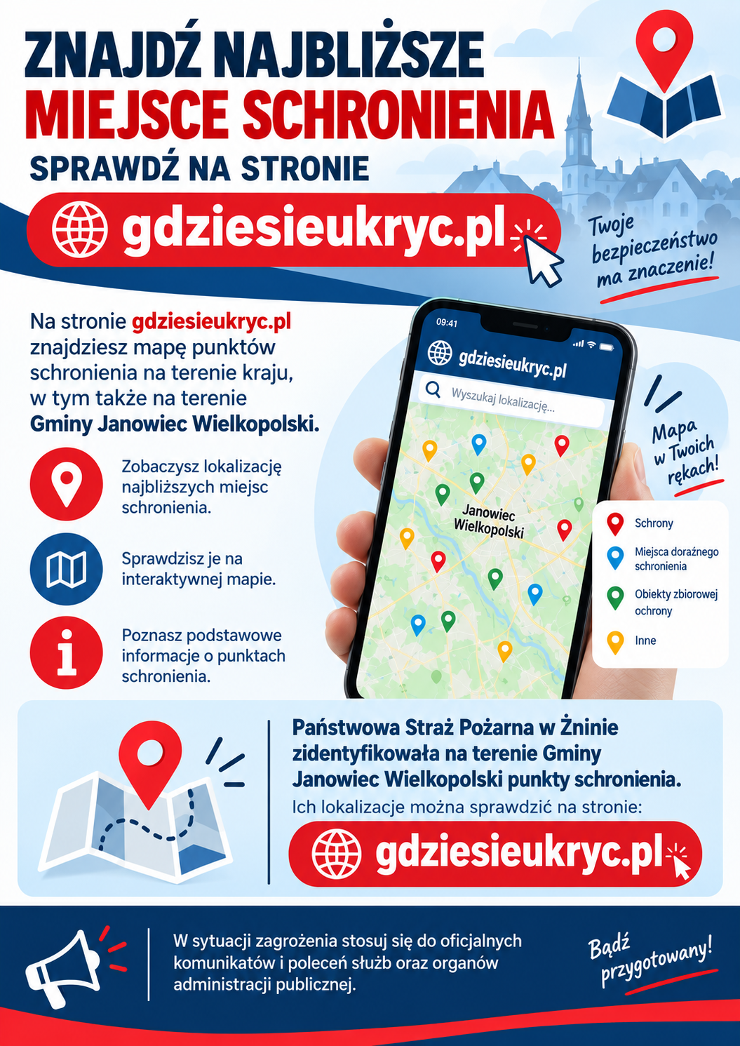 gdzie się ukryć