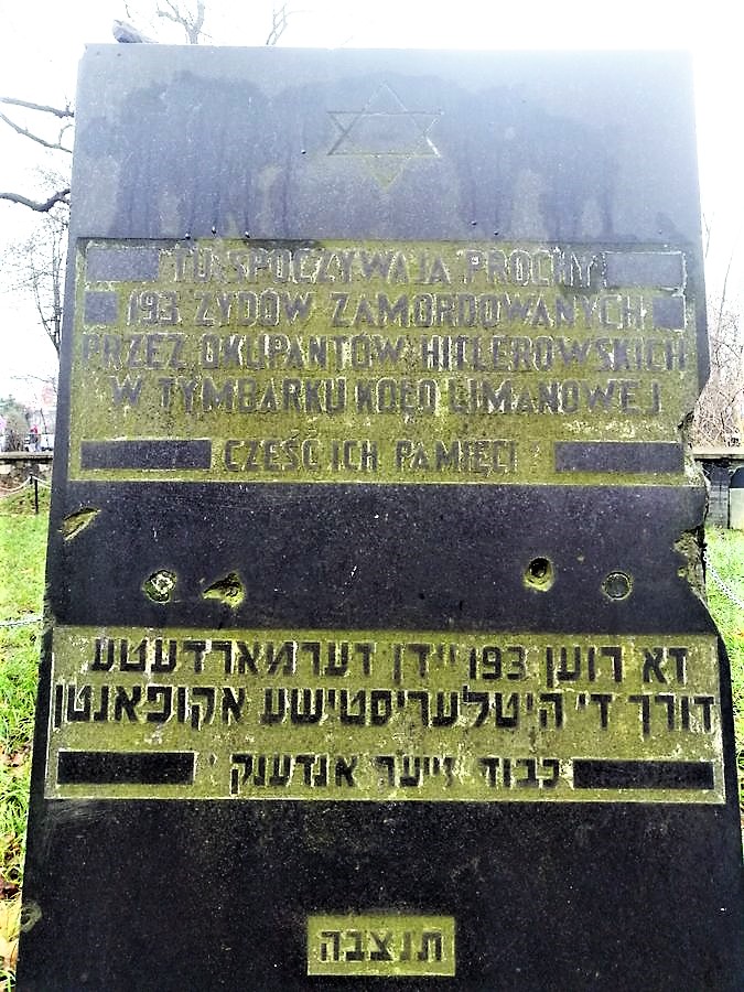 Pomnik pomordowanych Żydów z terenu limanowszczyzny
