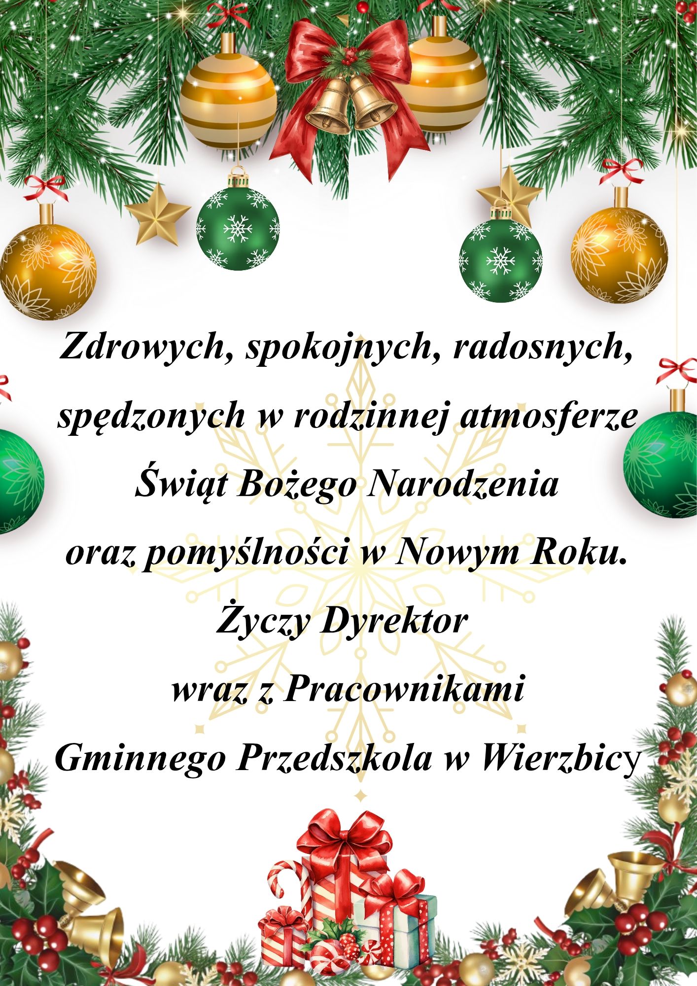 życzenia świąteczne
