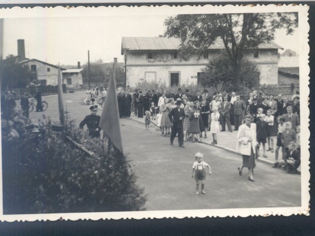 Historyczne zdjęcie z gminy Świerklaniec.