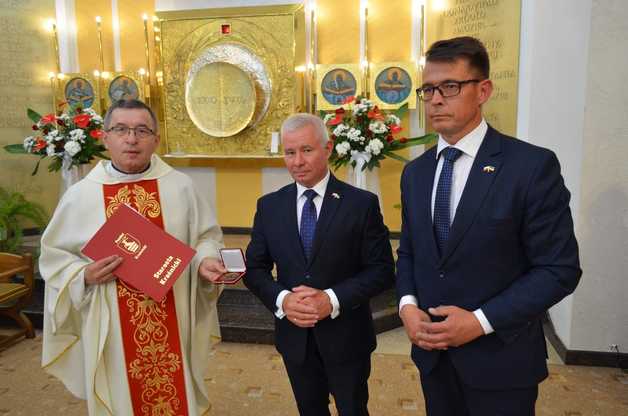 Jubileusz 40-lecia święceń kapłańskich i 15-lecia posługi kapłańskiej w Kraśniku ks. Wiesława Szewczuka