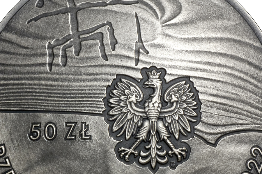 Moneta na 100-lecie Krzemionek
