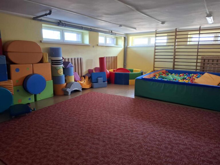 Sala zabaw i sala gimnastyczna