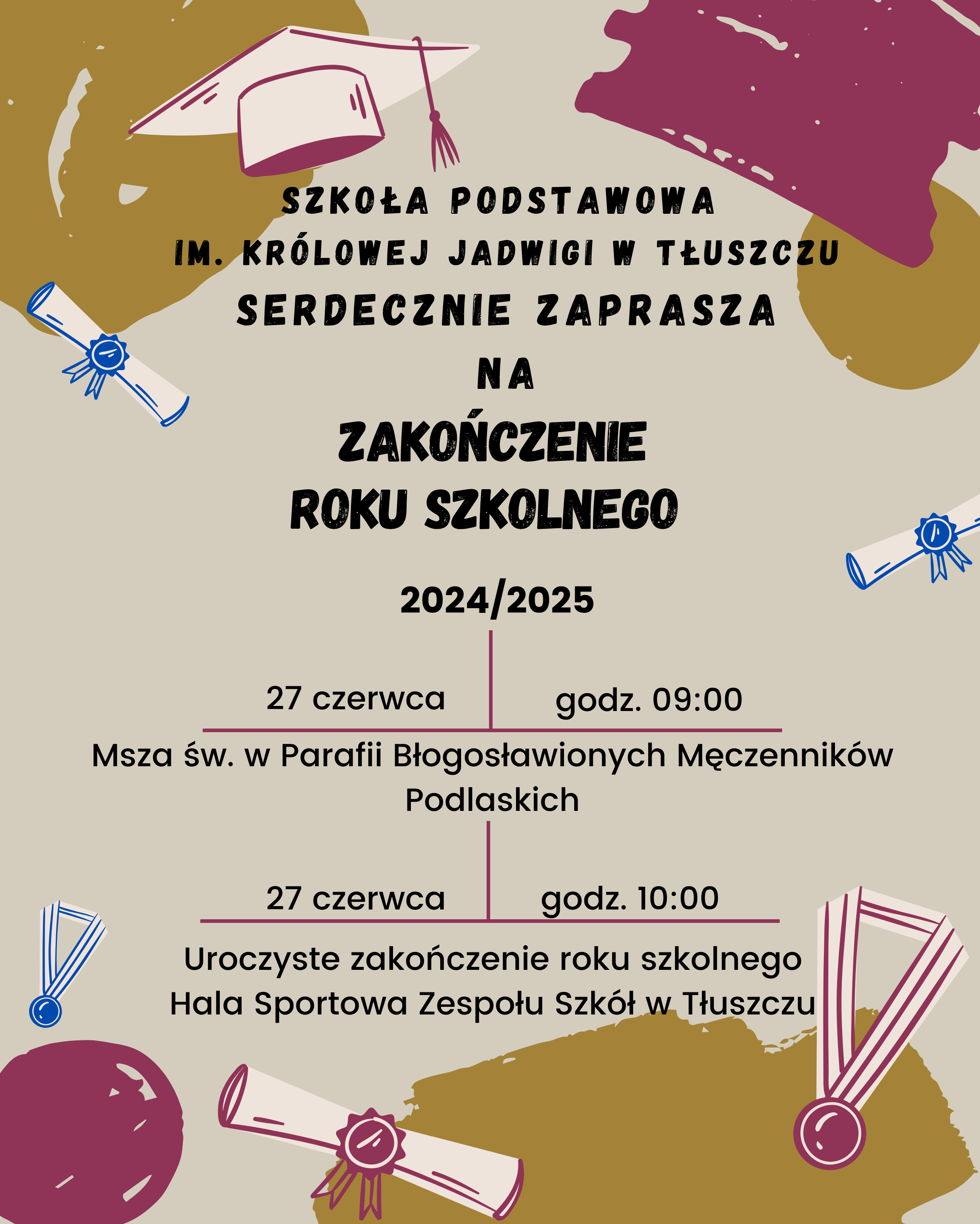 Zakończenie roku szkolnego