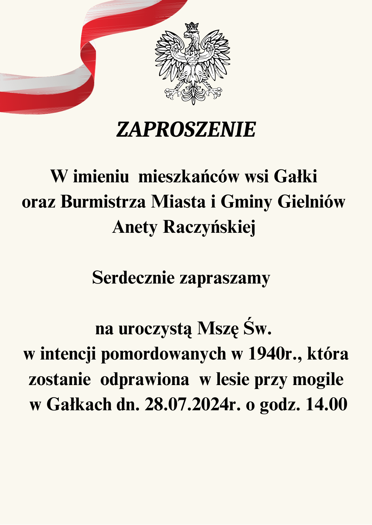 Zaproszenie