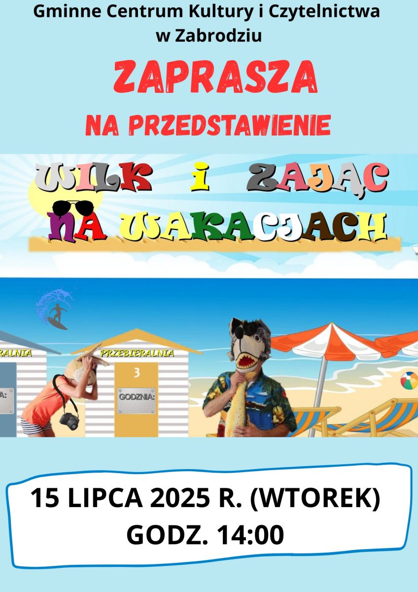 Wilk i zając na wakacjach