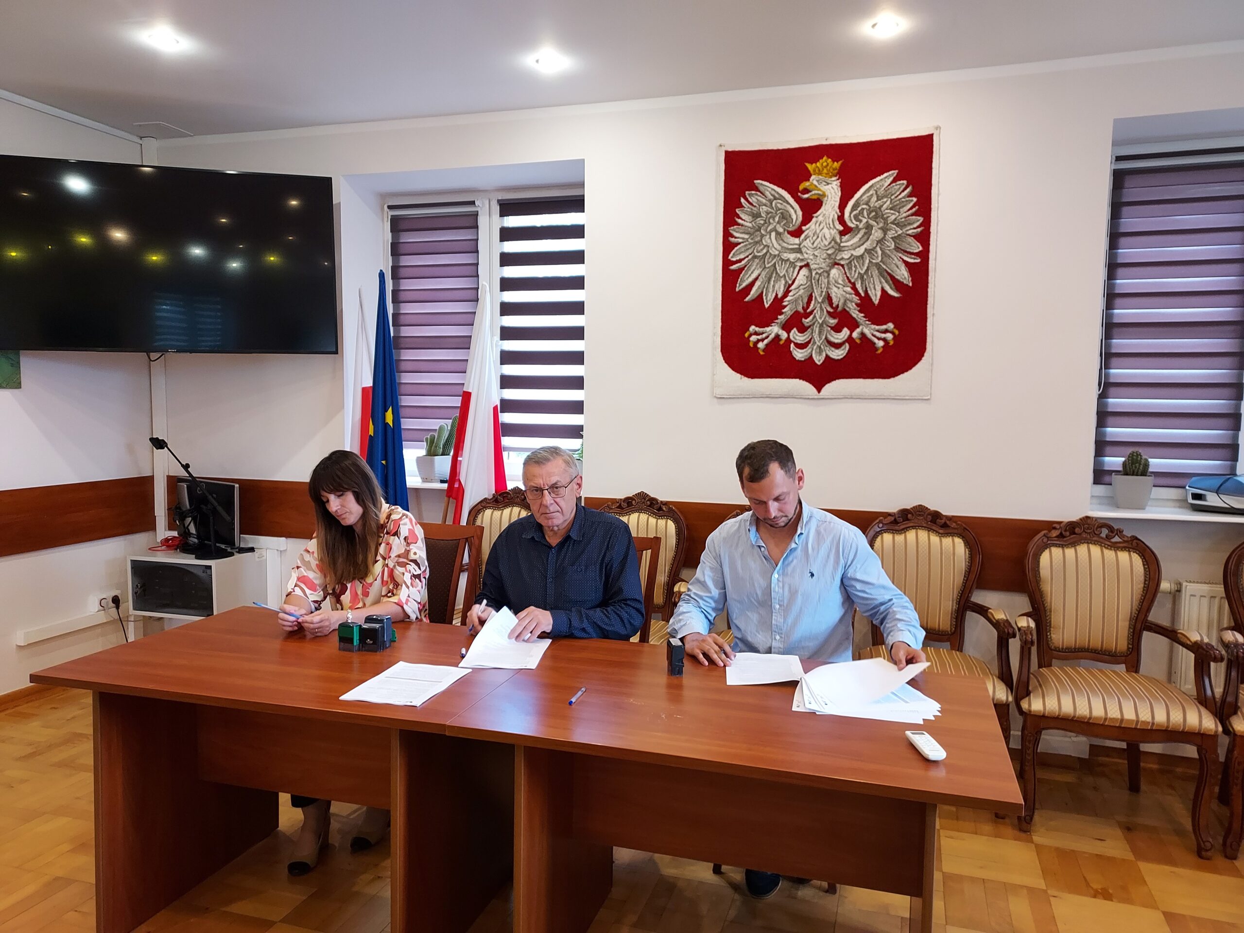 Podpisanie umowy na budowę nowej Stacji Uzdatniania Wody