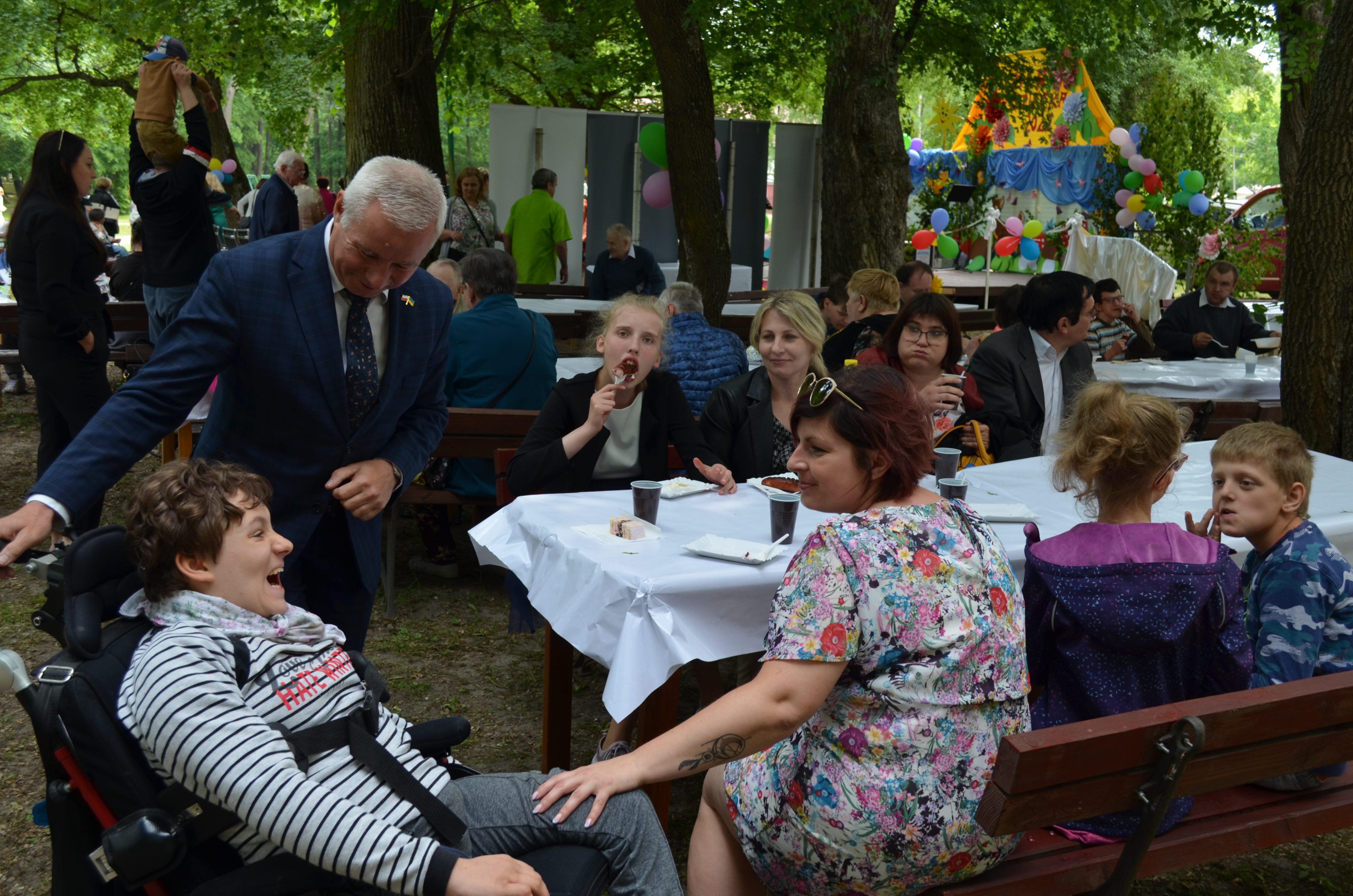 Dzień Dziecka z integracją osób niepełnosprawnych w Gościeradowie